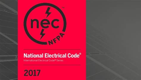 north carolina electrical code 2017