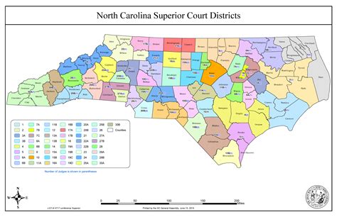 north carolina judicial districts