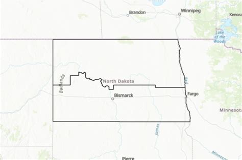 north dakota state plane