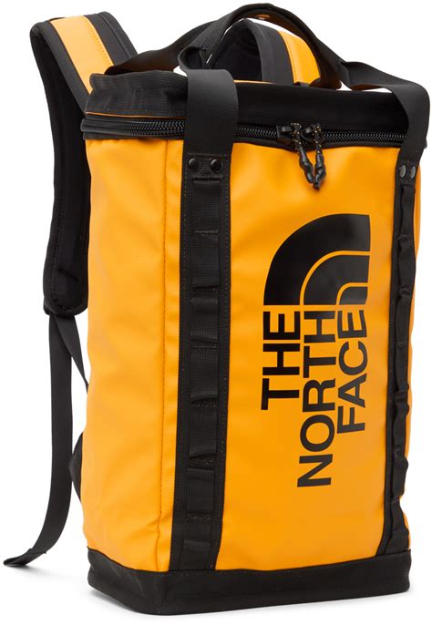 North Face Backpack Yellow