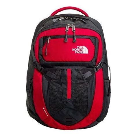 North Face Laptop Backpack Red