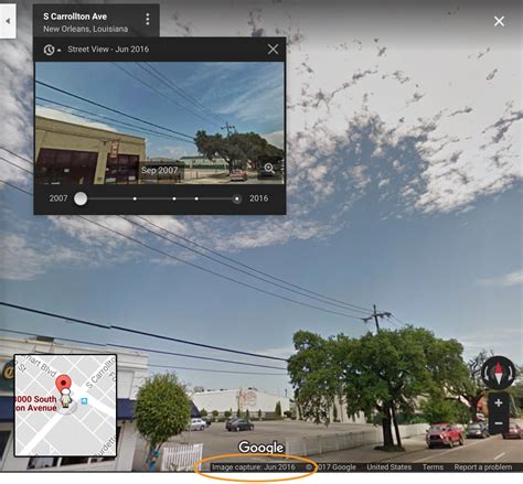 north google maps street view