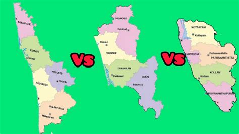 north kerala vs south kerala