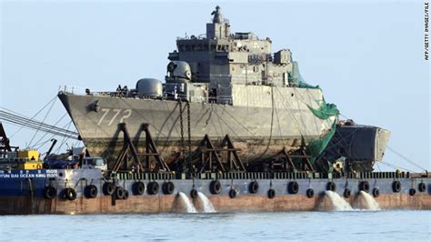 north korea sinks south korea ship