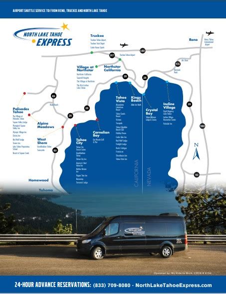 north lake tahoe express airport shuttle