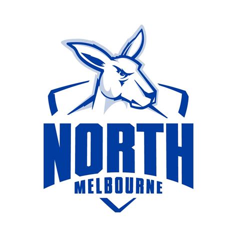 north melbourne football club 2023 logo