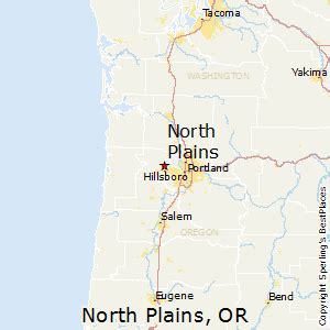 North Plains Oregon Map