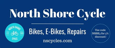 North Shore Cycle Discount Code