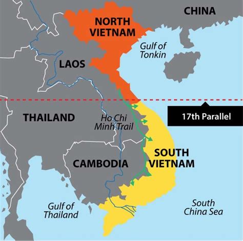 north vietnam vs south vietnam war