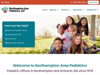 northampton area pediatrics patient portal