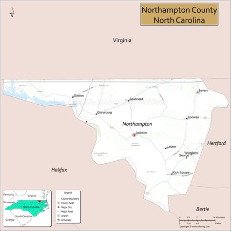 northampton county north carolina gis map