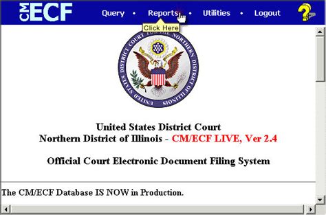 northern district of illinois pacer login