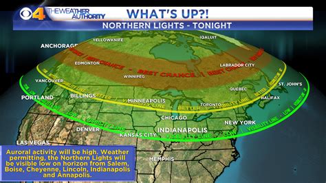 northern lights forecast new jersey