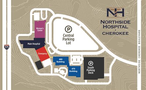 northside hospital campus map