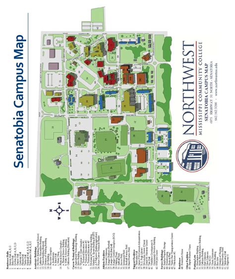 northwest community college campus map