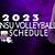 northwestern state volleyball schedule