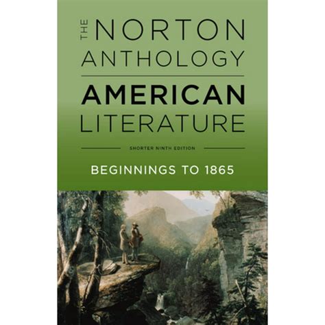 norton anthology of american lit