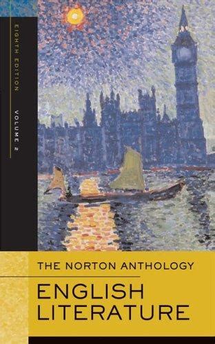 norton anthology of english literature 8th