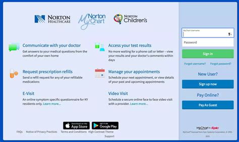 norton healthcare benefits login