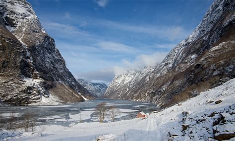 norway fjords tour in winter