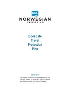 norwegian booksafe travel protection plan