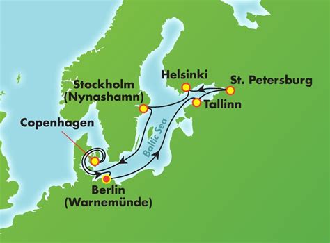 norwegian cruise line baltic sea