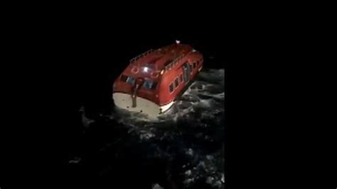 norwegian ship stuck at sea