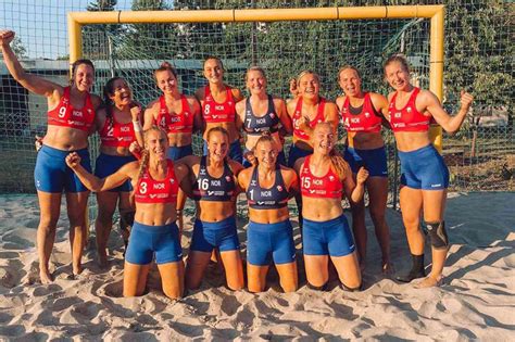 norwegian women's beach handball team