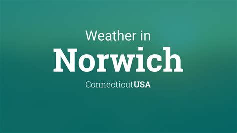 norwich 10 day weather forecast