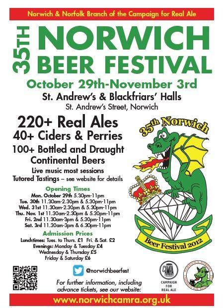 norwich beer festival 2023 beer list