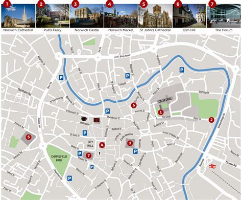 norwich city centre map pdf