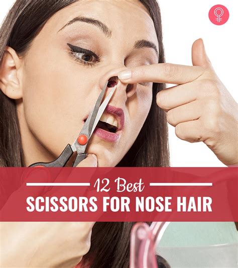 nose hair scissors women