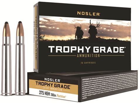 Nosler Trophy Grade 260 Remington 20rd Ammo - SWFA