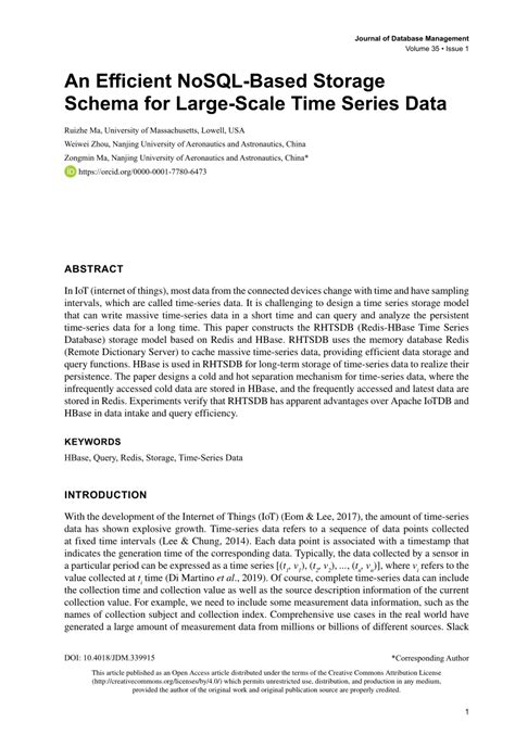 Nosql For Time Series Data