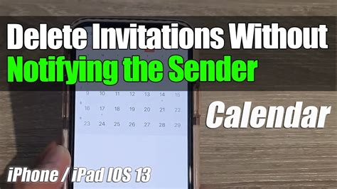 Not Receiving Calendar Invites Iphone