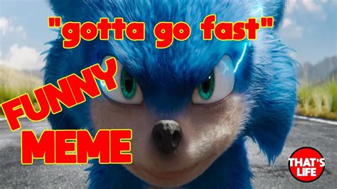 Not so fast Sonic the Hedgehog