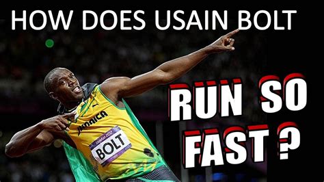 Not so fast Usain Bolt