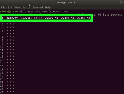 not able to ping ip address in linux