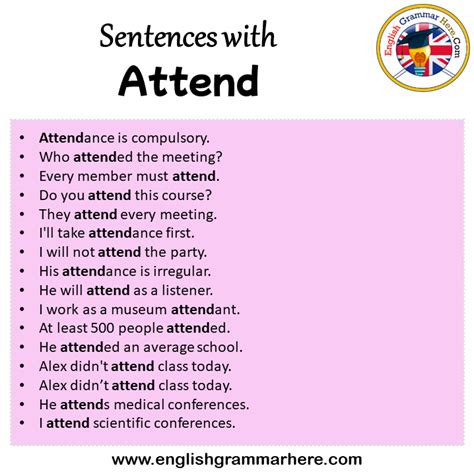 not attend meaning in malayalam with example