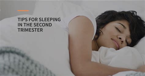 not being able to sleep second trimester