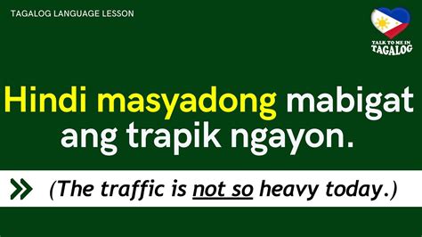 not evident meaning in tagalog