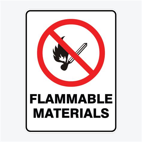 Not Flammable Materials