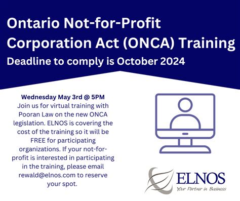 not for profit corporations act ontario