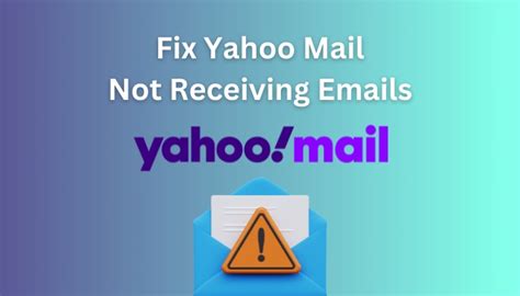Not Getting Yahoo Mail