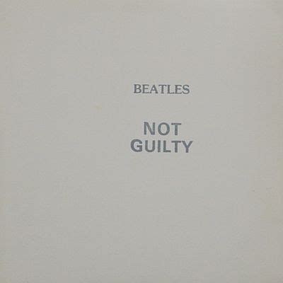 not guilty beatles song