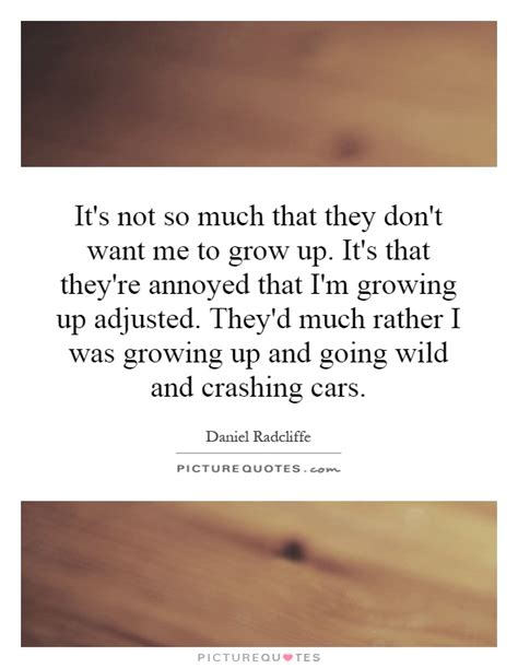 not wanting to grow up