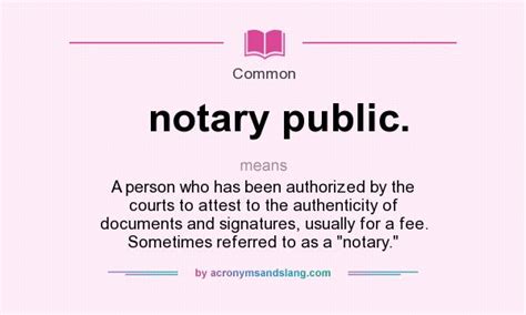 notary meaning in kannada