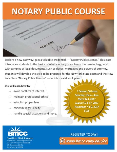 Notary Public Classes At Wake Tech