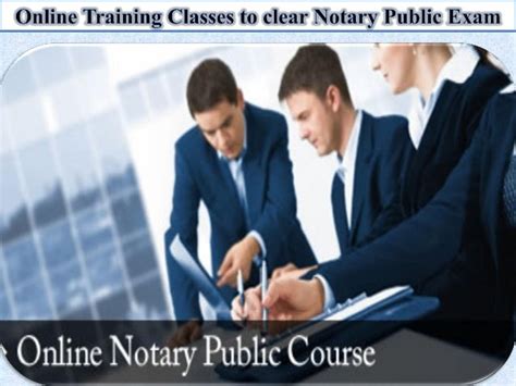 notary public classes community college