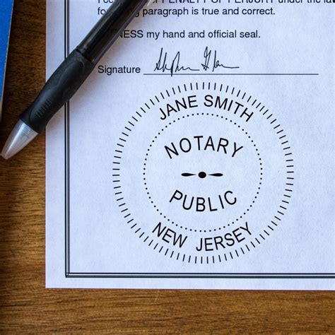 Notary Stamp Nj